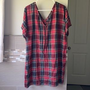Madewell Plaid Dress